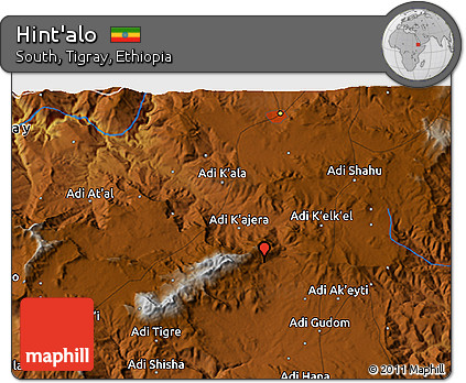Physical 3D Map of Hint'alo