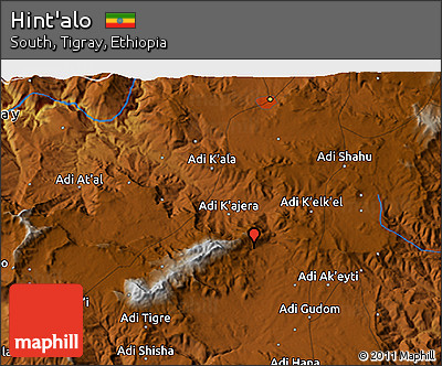 Physical 3D Map of Hint'alo