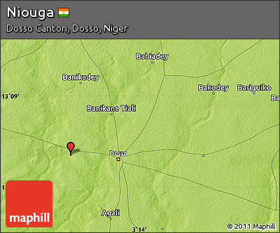 Physical Map of Niouga