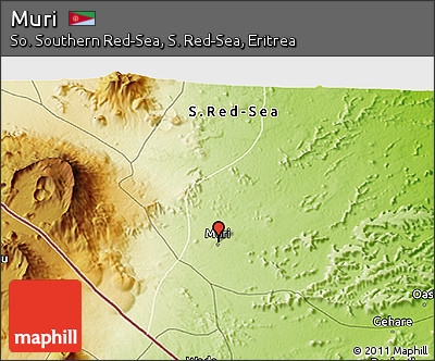 Physical 3D Map of Muri