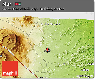 Physical 3D Map of Muri