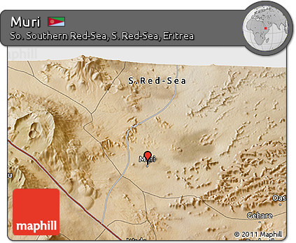 Satellite 3D Map of Muri