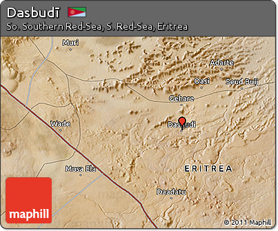 Satellite 3D Map of Dasbudī