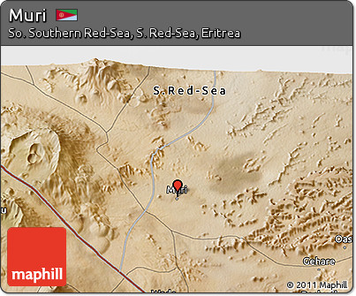 Satellite 3D Map of Muri