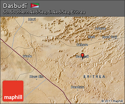 Satellite 3D Map of Dasbudī