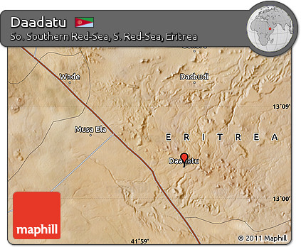 Satellite Map of Daadatu