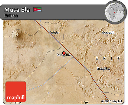 Satellite Map of Musa Ela