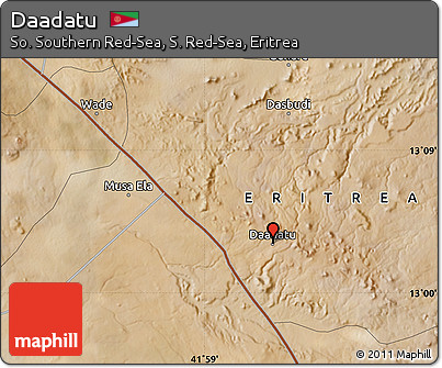 Satellite Map of Daadatu