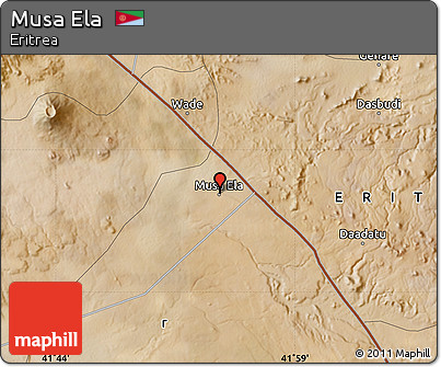 Satellite Map of Musa Ela