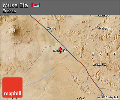 Satellite Map of Musa Ela