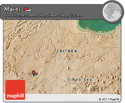 Satellite 3D Map of Mai-ti