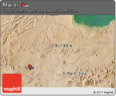 Satellite 3D Map of Mai-ti