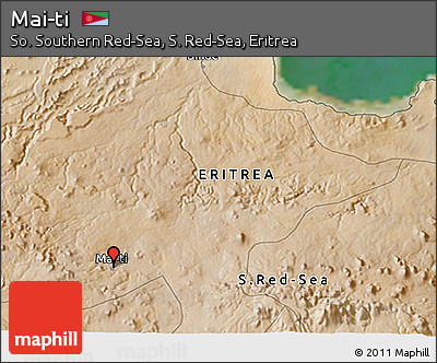 Satellite 3D Map of Mai-ti