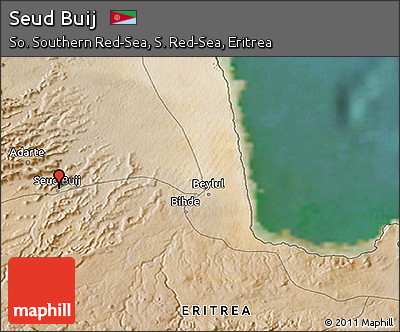 Satellite 3D Map of Seud Buij