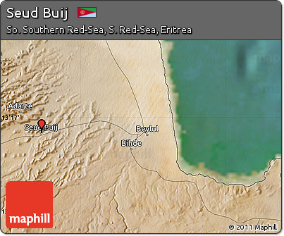 Satellite Map of Seud Buij