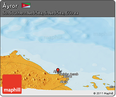 Political Panoramic Map of Āyror