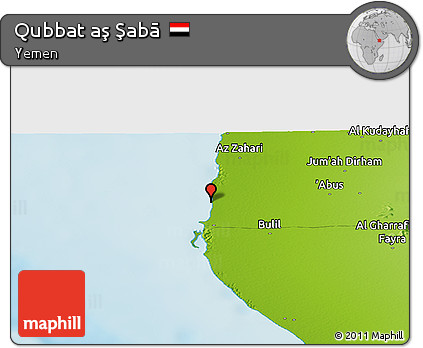 Physical Panoramic Map of Qubbat Aş Şabā