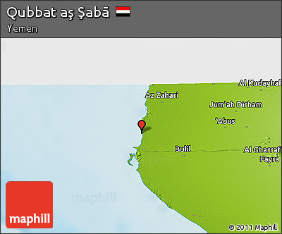 Physical Panoramic Map of Qubbat Aş Şabā