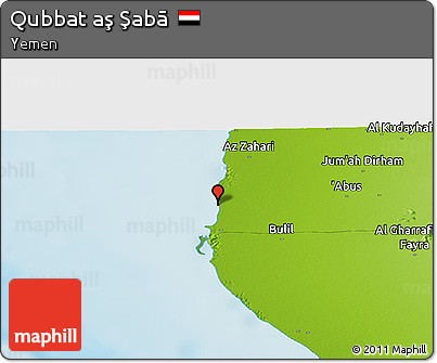 Physical Panoramic Map of Qubbat Aş Şabā