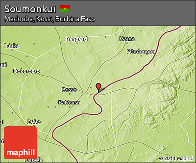 Physical 3D Map of Soumonkui