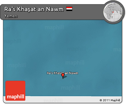 Satellite 3D Map of Ra's Khaşat An Nawm