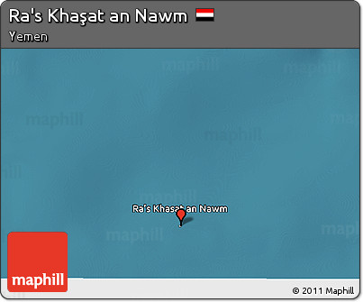 Satellite 3D Map of Ra's Khaşat An Nawm