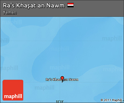 Political Map of Ra's Khaşat An Nawm