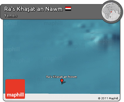 Satellite Panoramic Map of Ra's Khaşat An Nawm
