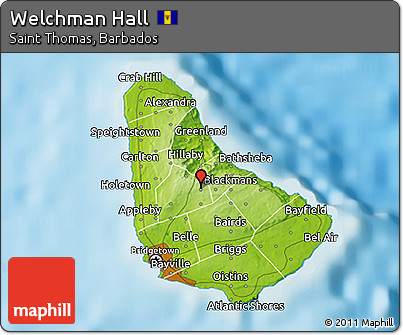 Physical 3D Map of Welchman Hall