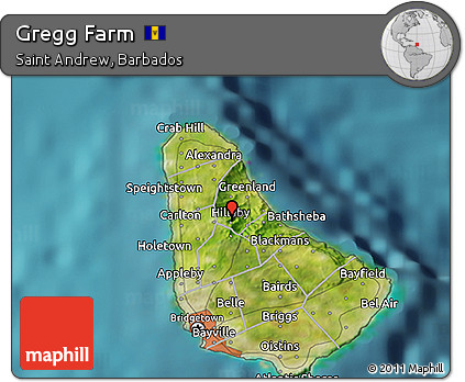 Satellite 3D Map of Gregg Farm