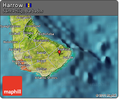 Satellite 3D Map of Harrow