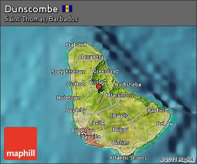 Satellite 3D Map of Dunscombe
