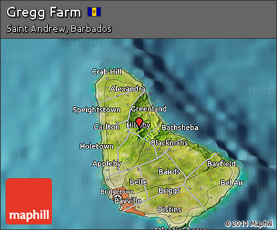 Satellite 3D Map of Gregg Farm