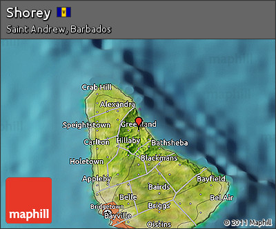 Satellite 3D Map of Shorey
