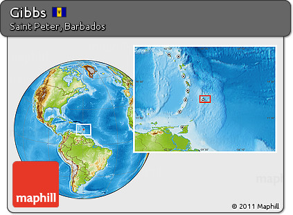 Physical Location Map of Gibbs