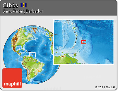 Physical Location Map of Gibbs