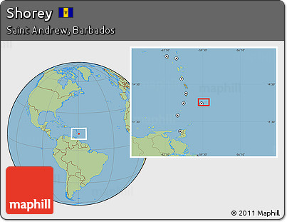 Savanna Style Location Map of Shorey
