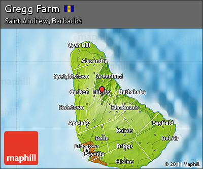 Physical Map of Gregg Farm