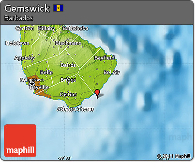 Physical Map of Gemswick