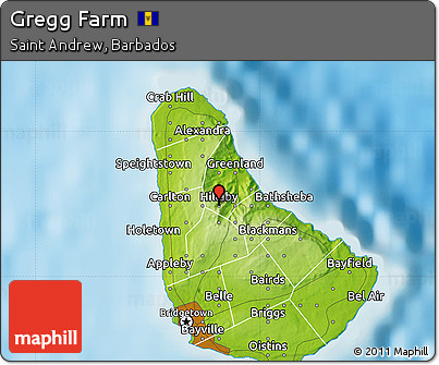 Physical Map of Gregg Farm