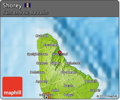 Physical Map of Shorey