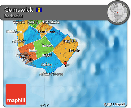 Political Map of Gemswick