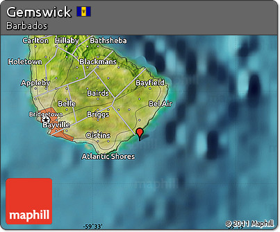 Satellite Map of Gemswick