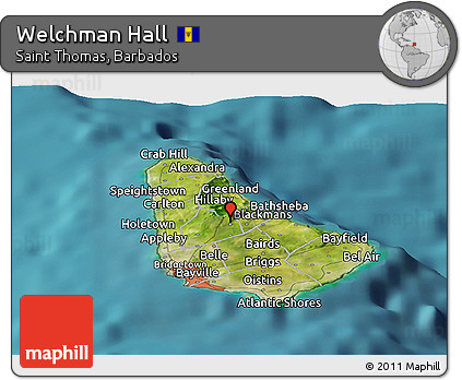 Satellite Panoramic Map of Welchman Hall