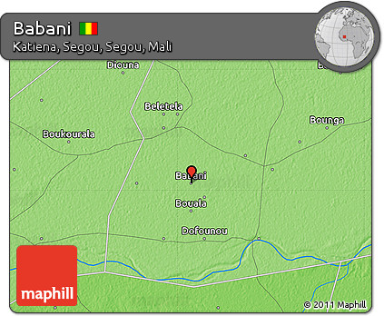Political Map of Babani