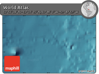 Satellite Map of the Area around 13° 13' 56" N, 60° 16' 29" W