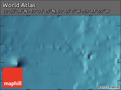Satellite Map of the Area around 13° 13' 56" N, 60° 16' 29" W