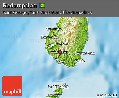 Physical 3D Map of Redemption