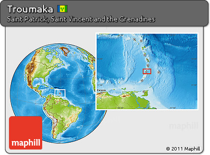Physical Location Map of Troumaka