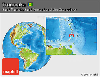 Physical Location Map of Troumaka